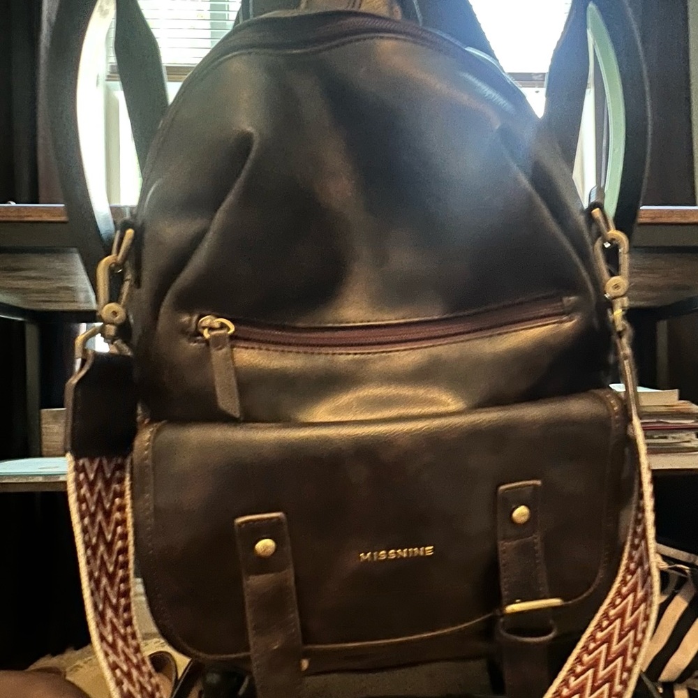 Dark Brown Women’s OR Men's Backpck